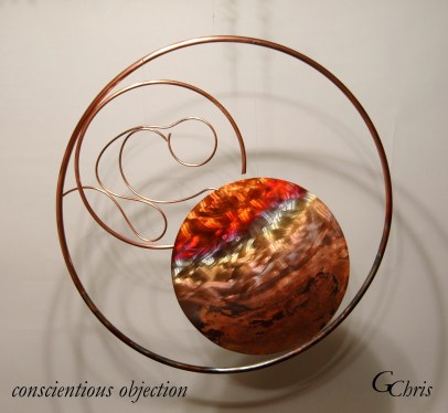 Challenges to conscientiously object to the destructive forces to earth and its people.