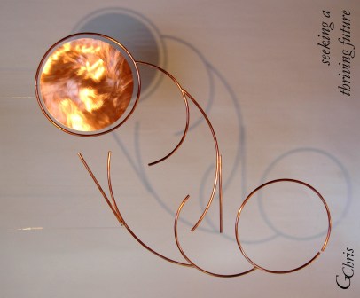 Calls upon each and all of us together to seek a thriving future. 